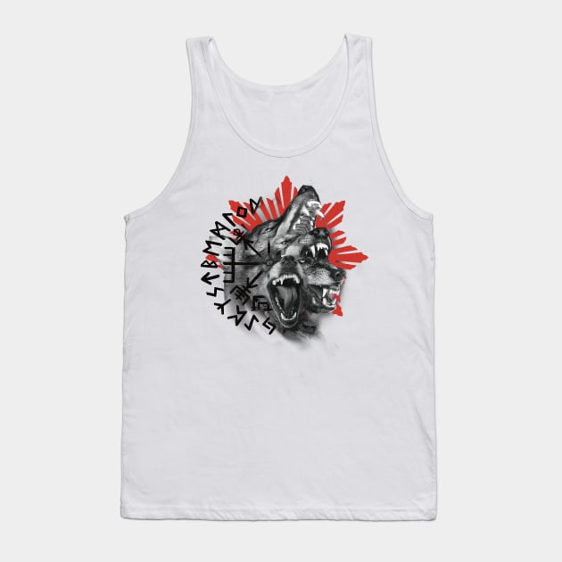 pagan wolf Tank Top by Paskalamak